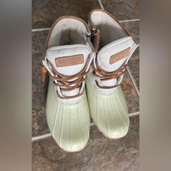 Sperry Duck Boots Rain Boots women’s size 5 - Picture 1 of 6